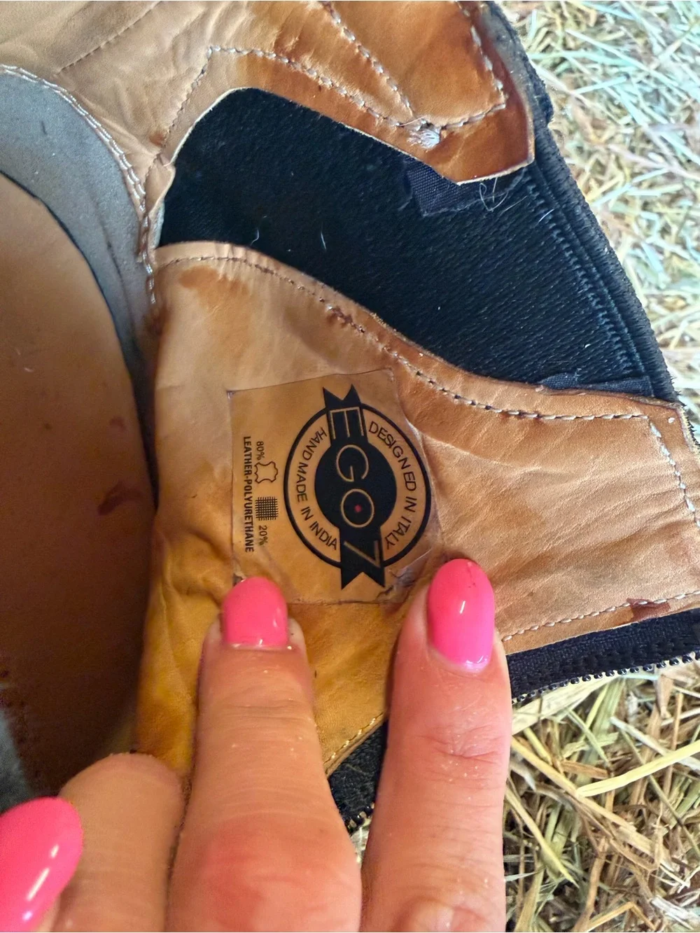 Ego 7 paddock boots - worn twice